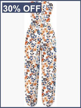 Strapless Off Shoulder Jumpsuit with Pockets Sleeveless Casual Romper